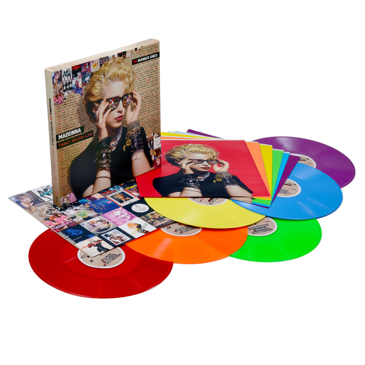 Finally Enough Love: 50 Number Ones (6LP Rainbow Edition) | The