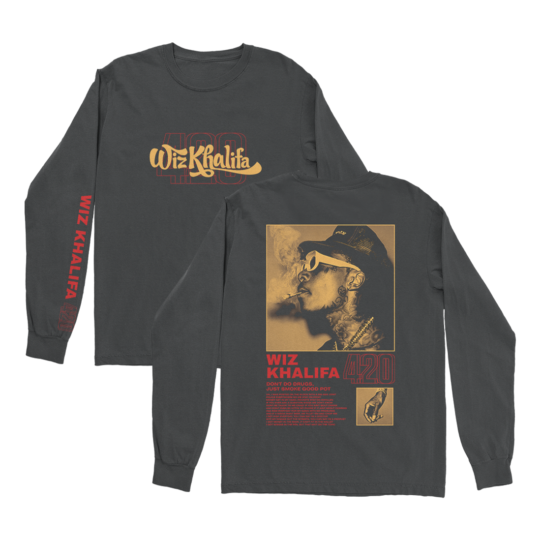 Smoke Better Weed Long Sleeve T-Shirt | Warner Music Official Store