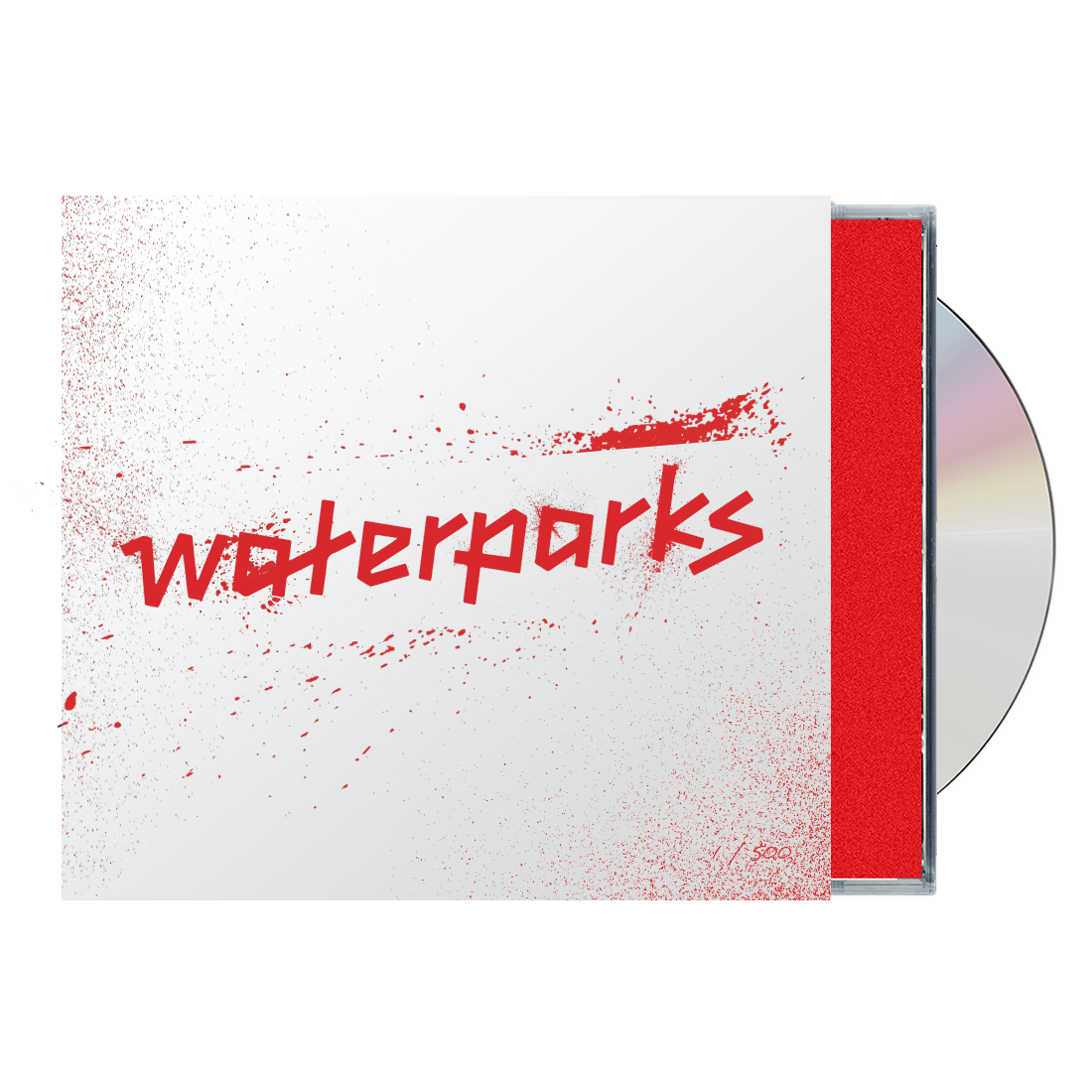 INTELLECTUAL PROPERTY Red Spray Paint CD The Music Store